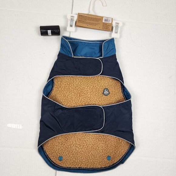 Arcadia Trail 3 in 1 Dog Jacket Rain Coat Pet Multiwear Removable Sherpa Fleece - Picture 14 of 16